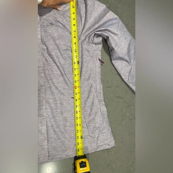 gray polyester coat - Picture 4 of 6